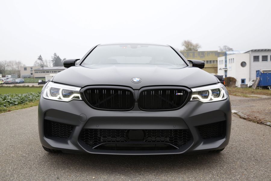 BMW mit Lackschutz-Folierung Front