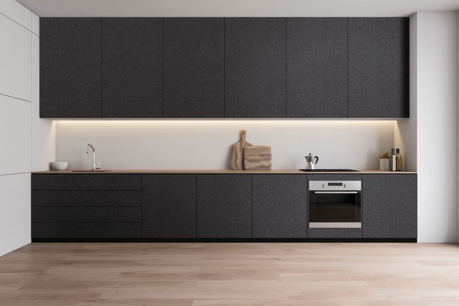 Architekturfolie Küche in Granit Optik