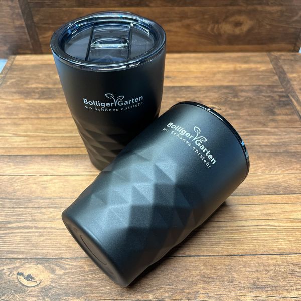 Thermobecher mit Logoaufdruck